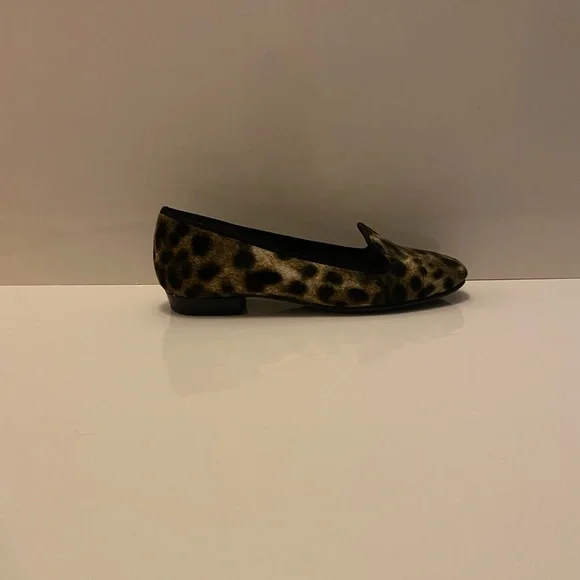 Leopard Print pony hair loafers with - Picture 5 of 11